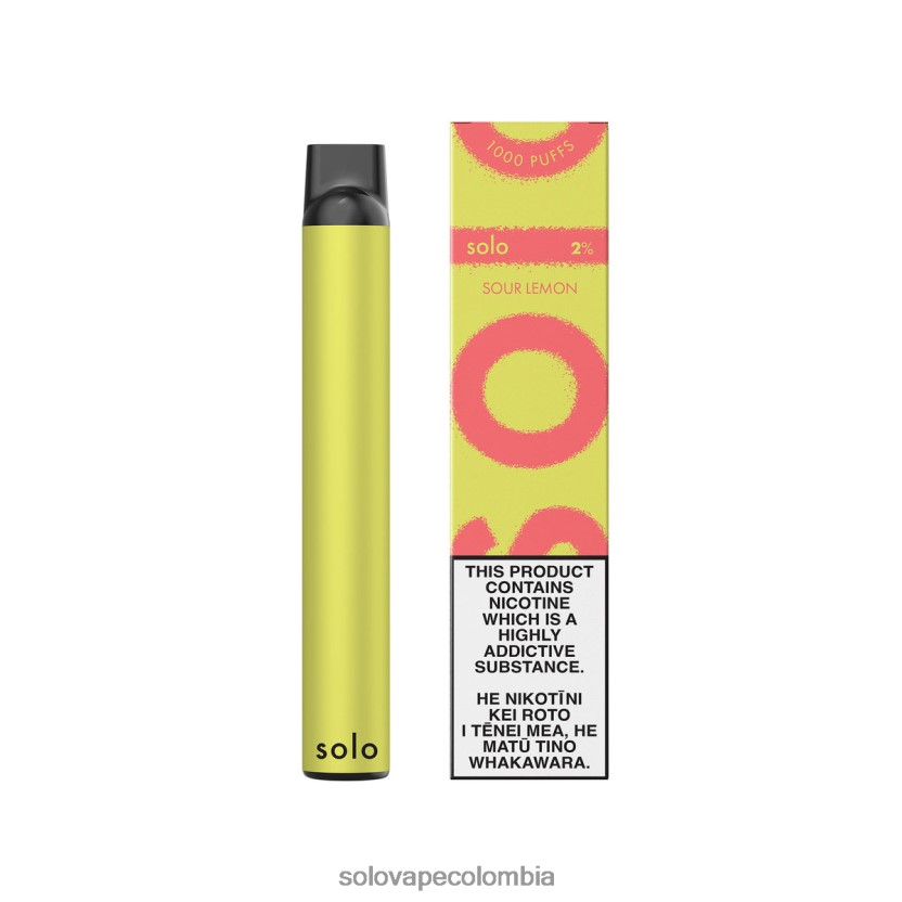 Solo E Cigarette - Solo vaporizador desechable limón agrio D26DLF12