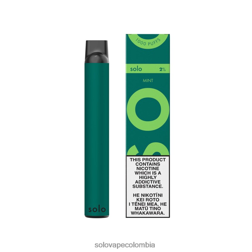 Solo E Cigarette - Solo vaporizador desechable menta D26DLF1