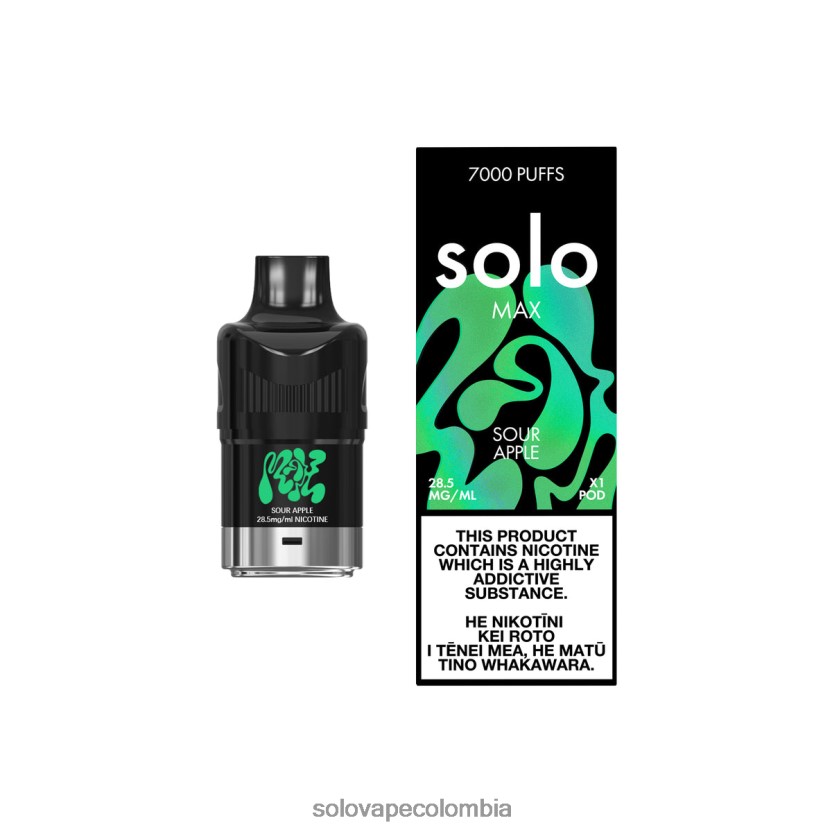 Solo Vape Bogotá - Solo MAX vaina manzana agria D26DLF80