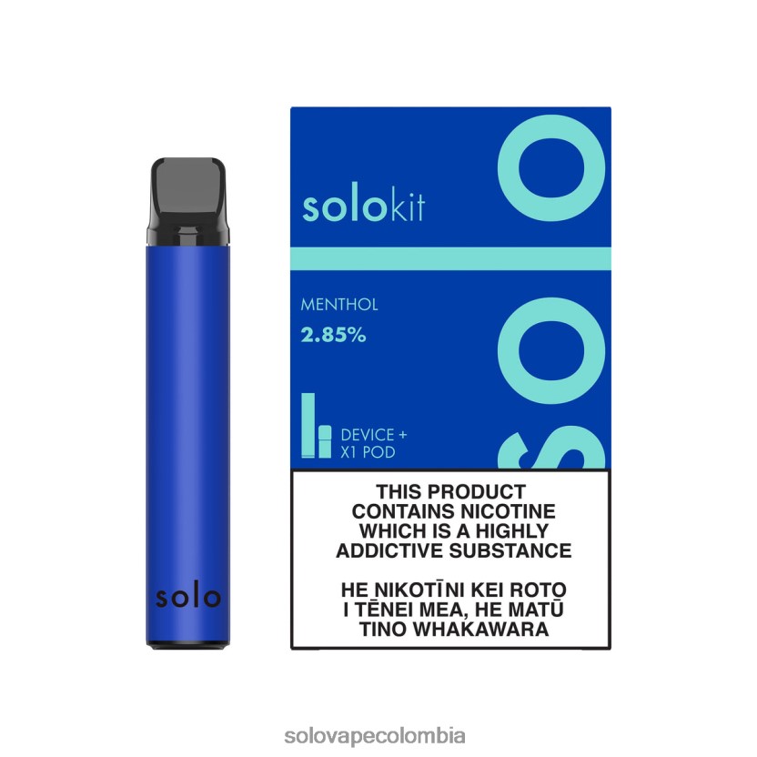 Solo Vape Bogotá - Solo kit de cápsulas mentol D26DLF47