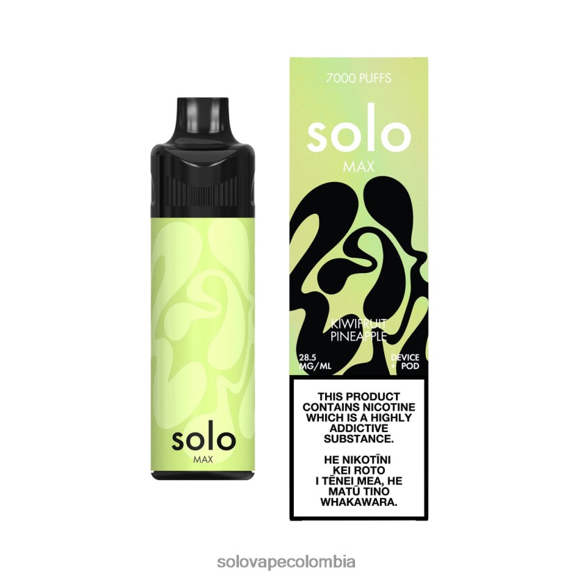 Solo Vape Colombia - Solo MAX kit de cápsulas kiwi piña D26DLF68