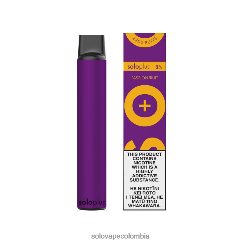 Solo Vape How Many Puffs - Solo Plus vaporizador desechable maracuyá D26DLF29