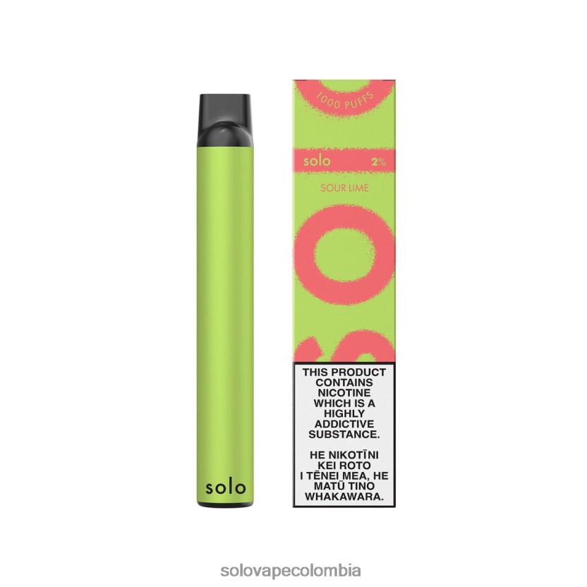 Solo Vape How Many Puffs - Solo vaporizador desechable lima agria D26DLF18