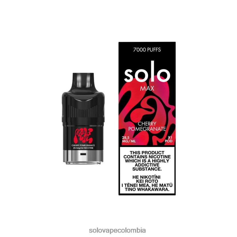 Solo Vape Price - Solo MAX vaina granada cereza D26DLF83