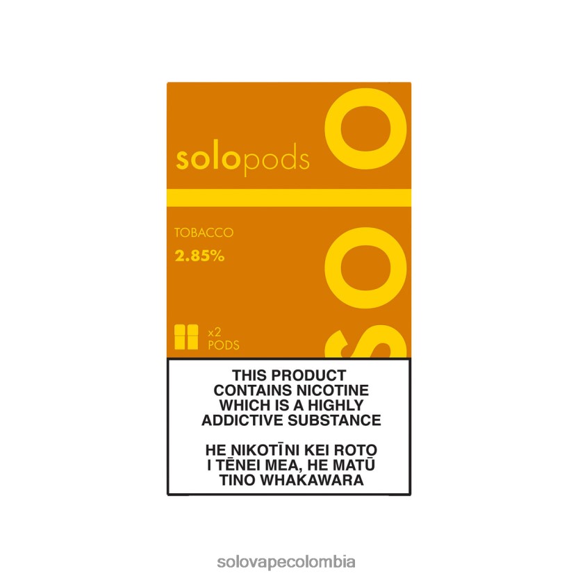 Solo Vape Price - Solo paquete de 2 cápsulas de repuesto tabaco D26DLF50