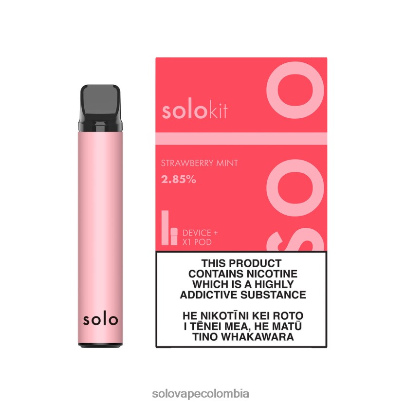 Solo Vape Review - Solo kit de cápsulas menta fresa D26DLF41