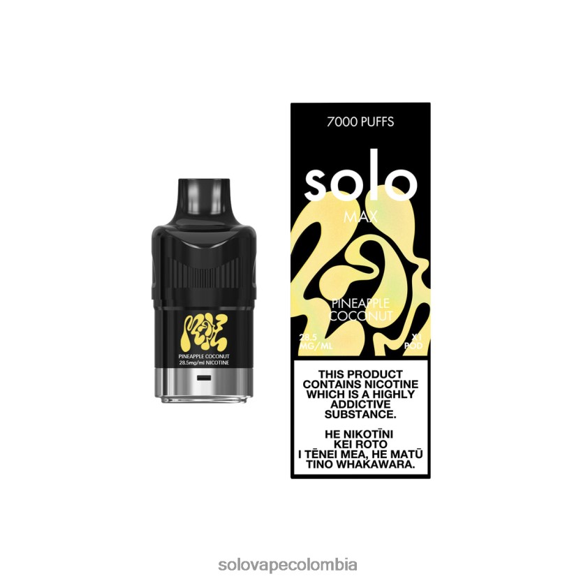 Solo Vape Venta - Solo MAX vaina coco piña D26DLF75