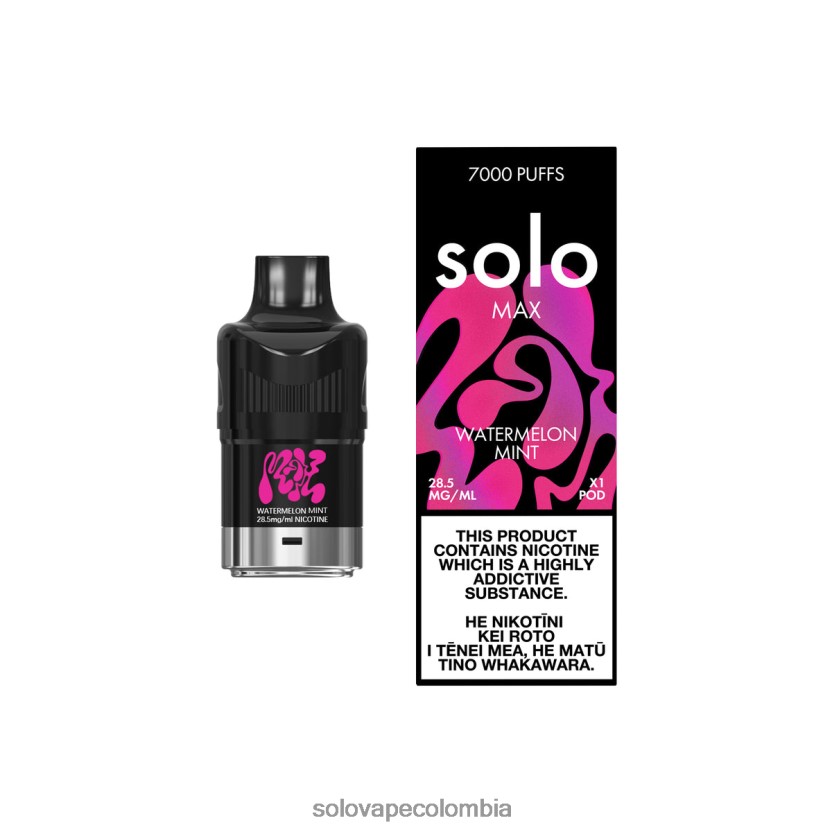 Solo Vape Venta - Solo MAX vaina sandia menta D26DLF86