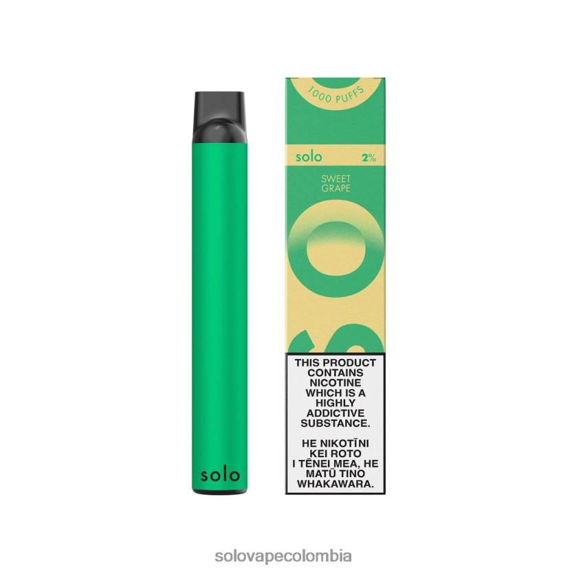 Solo Vape Venta - Solo colección paraíso vape desechable uva dulce D26DLF20