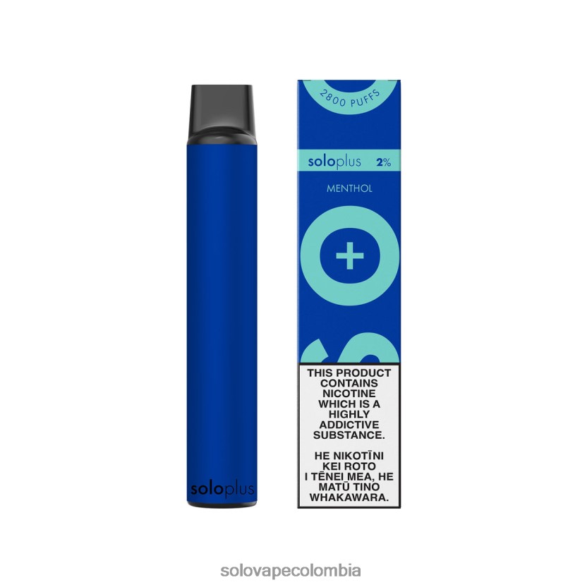 Vape Solo Desechable - Solo Plus vaporizador desechable mentol D26DLF32