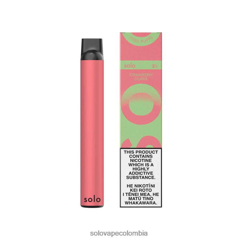 Vape Solo Desechable - Solo colección paraíso vape desechable guayaba fresa D26DLF21