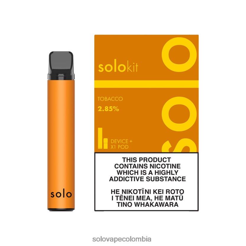 Vape Solo Flavours - Solo kit de cápsulas tabaco D26DLF48